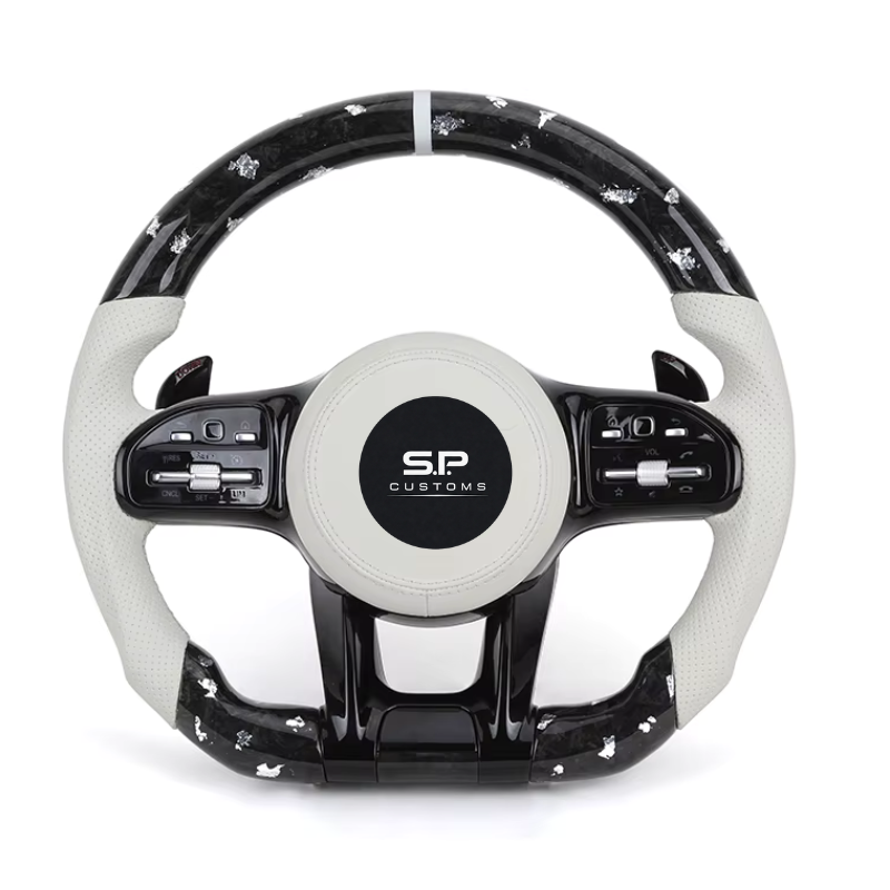 GlacierSprinkle Carbon Steering Wheel – Mercedes Performance