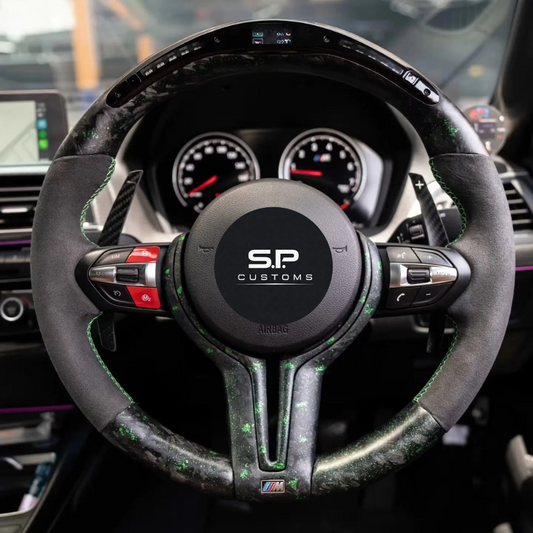BlackFusion Carbon Sport Steering Wheel