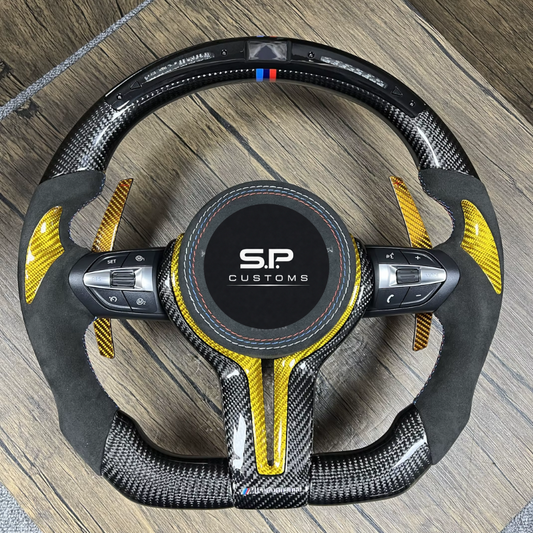 M-Series LED Carbon Fiber Steering Wheel