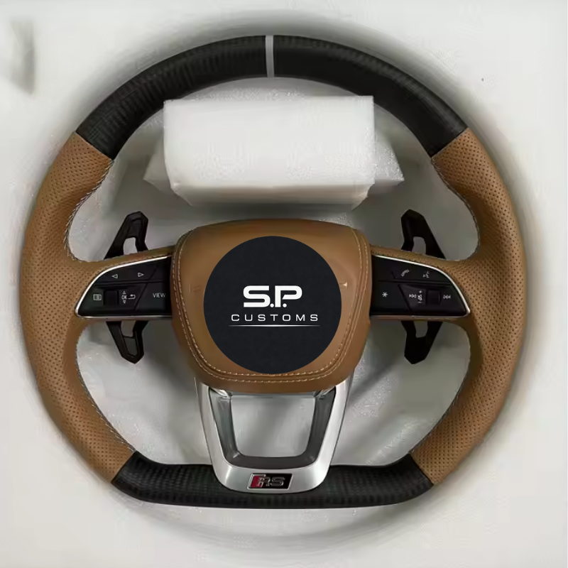 Premium Quality Carbon Fiber Steering Wheel for Audi /Rs3/ Rs4/ Rs5/ Rs6/ Rs7 /S5