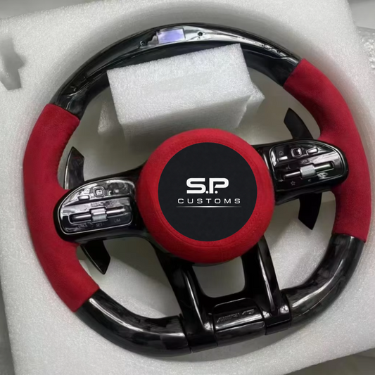 Hot Lava Luxe Custom Steering Wheel – Mercedes Edition