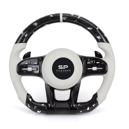 GlacierSprinkle Carbon Steering Wheel – Mercedes Performance