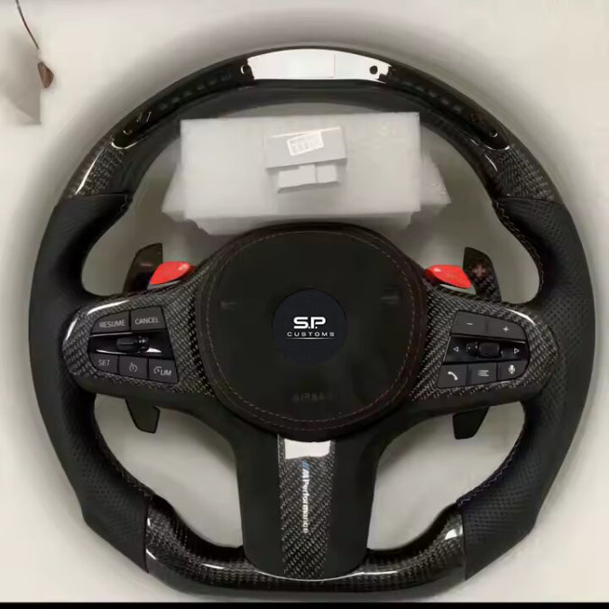 CarbonEdge Performance Steering Wheel – BMW Edition